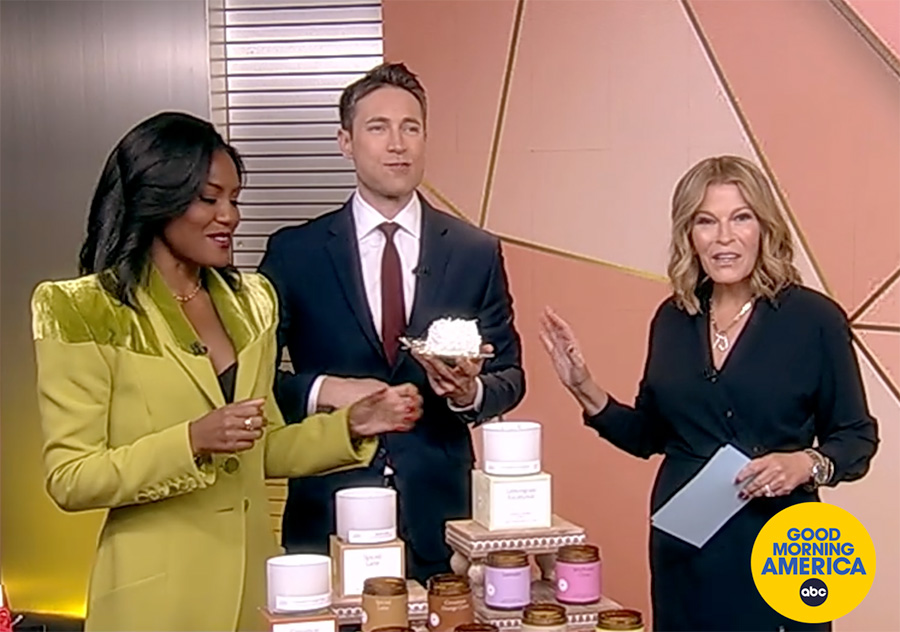 Fontana Candles on Good Morning America