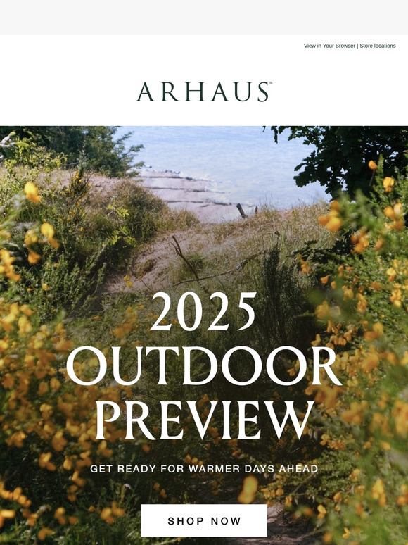 Arhaus Your First Look Outdoor 2025 Milled
