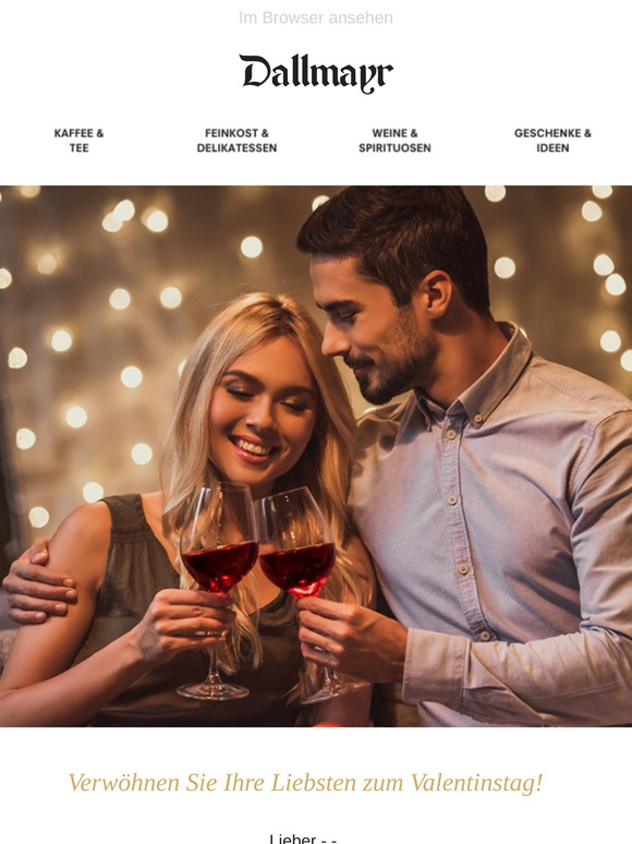 Verwöhnen Sie Ihre Liebsten zum Valentinstag!