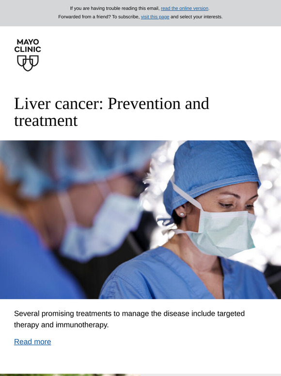 Liver cancer: Prevention and treatment