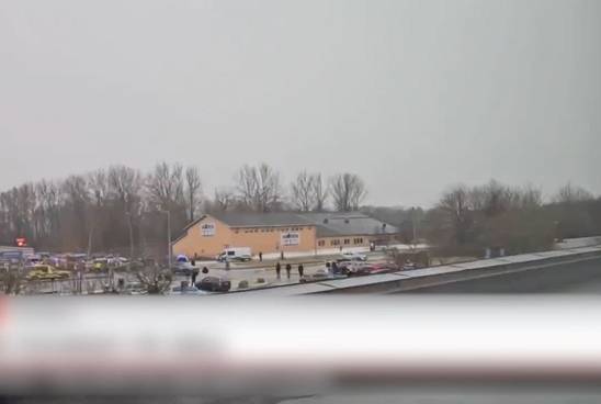 Eerste beelden uit Zweedse Örebro na schietpartij op school
