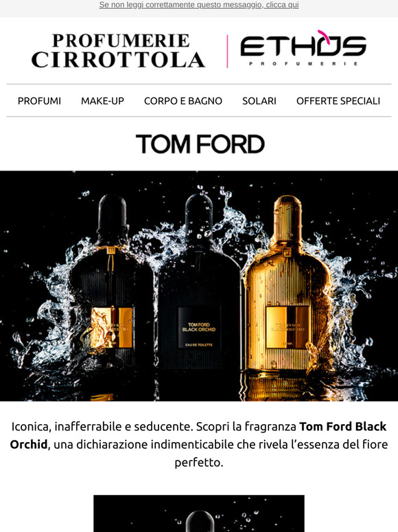 Scopri le fragranze Tom Ford Black Orchid - Acquista online!