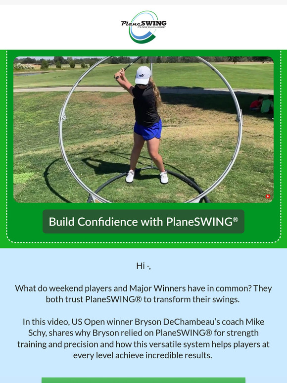How PlaneSWING® Shapes Champions