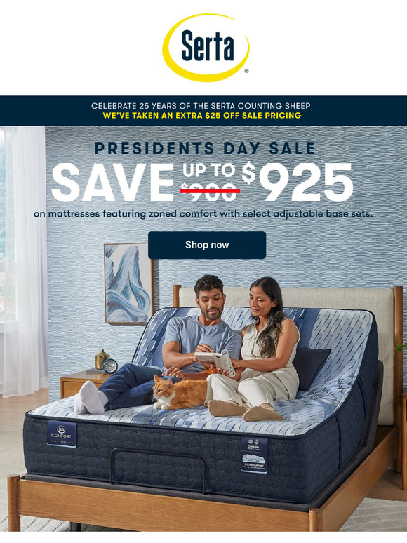 Shop the Presidents Day Sale