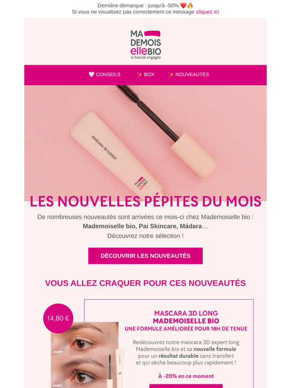 Les nouveautés du mois ⭐
