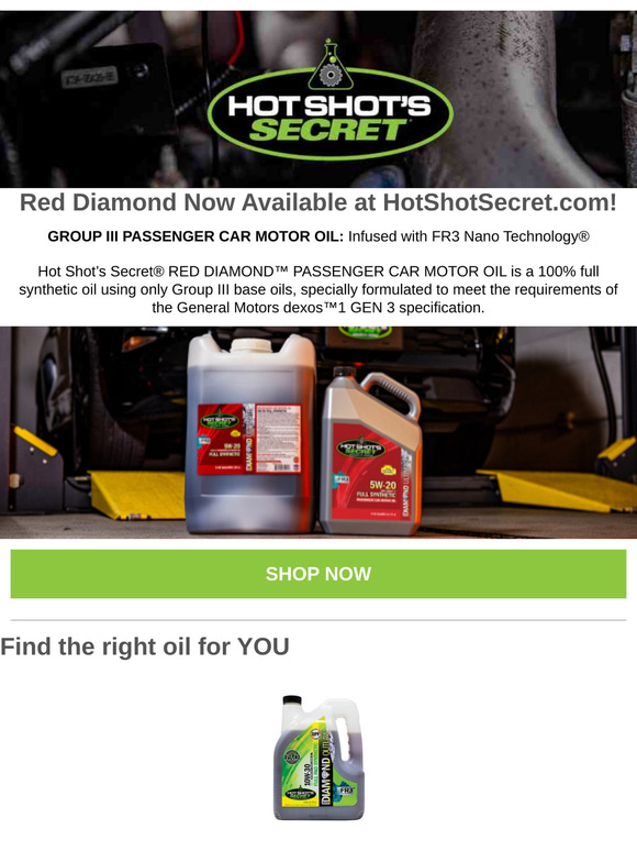 Red Diamond Now Available at HotShotSecret.com!