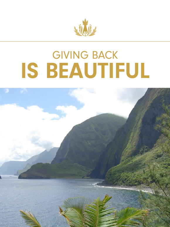 Giving Back Is Beautiful