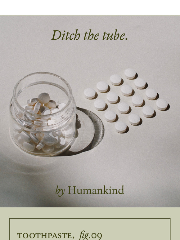 Ditch the tube –