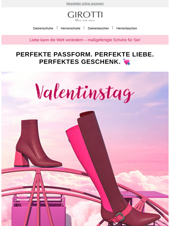 Liebe kann die Welt verändern – maßgefertigte Schuhe für Sie