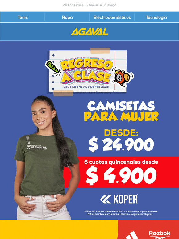 ¡Por un Regreso a Clases más cool con Agaval!