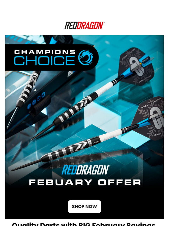 🚨February Deal: Save On Selected Darts 🔥