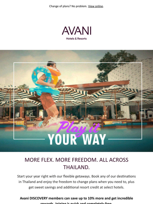 Play it your way with flexible Thailand escapes 🌴