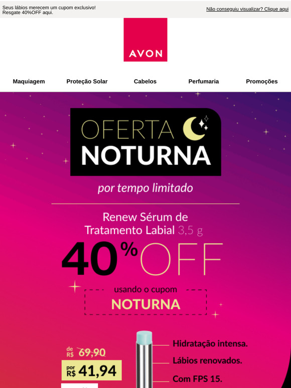 😴 Acorda! Tem Oferta Noturna no ar 🌙
