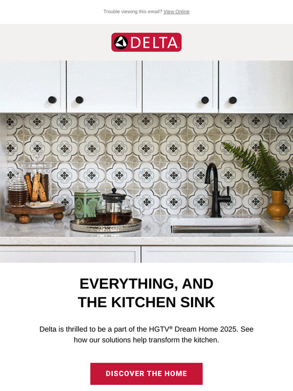 Delta had just what the HGTV Dream Home 2025 was looking for