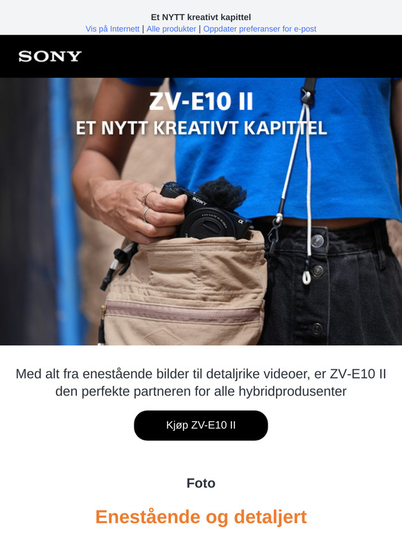 Den perfekte partneren for bilde- og videoproduksjon