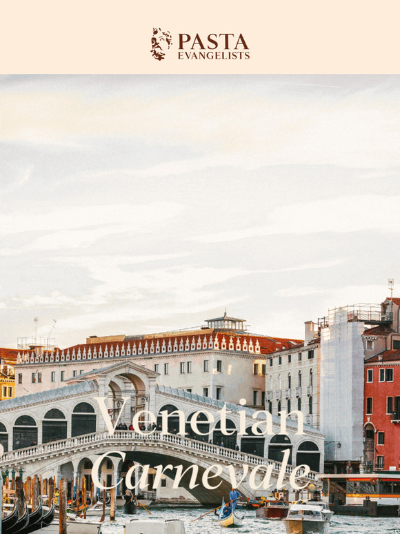A Venetian celebration is about to begin… 🎭