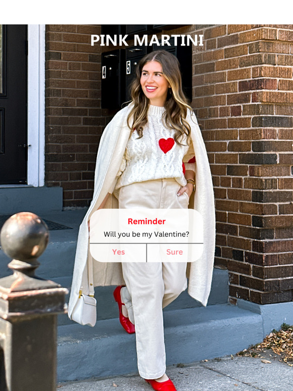 Flirty, Fun, and Comfy: Shop V-Day Outfits Now!
