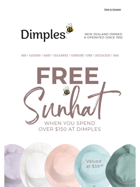 🐝 FREE Sunhat | Gift With Purchase 🐝