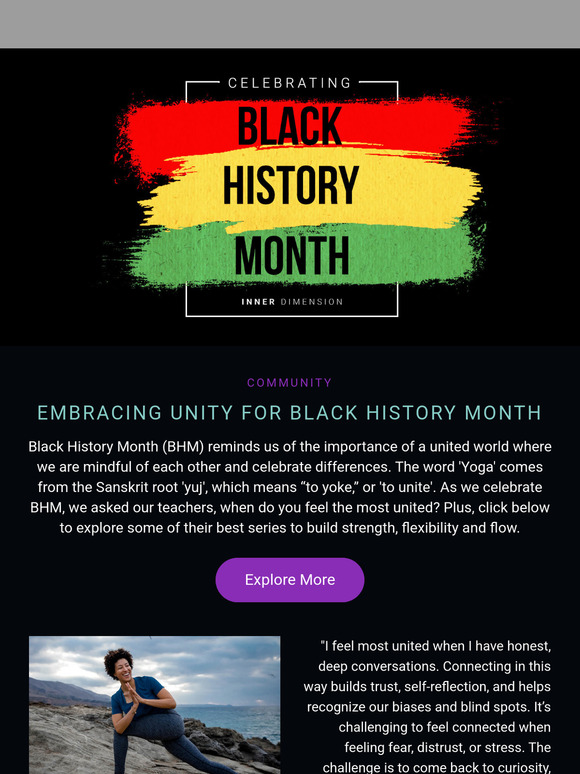 ✊🏾 Yoga and Black History Month – Support LA with a 3-Month Gift Membership