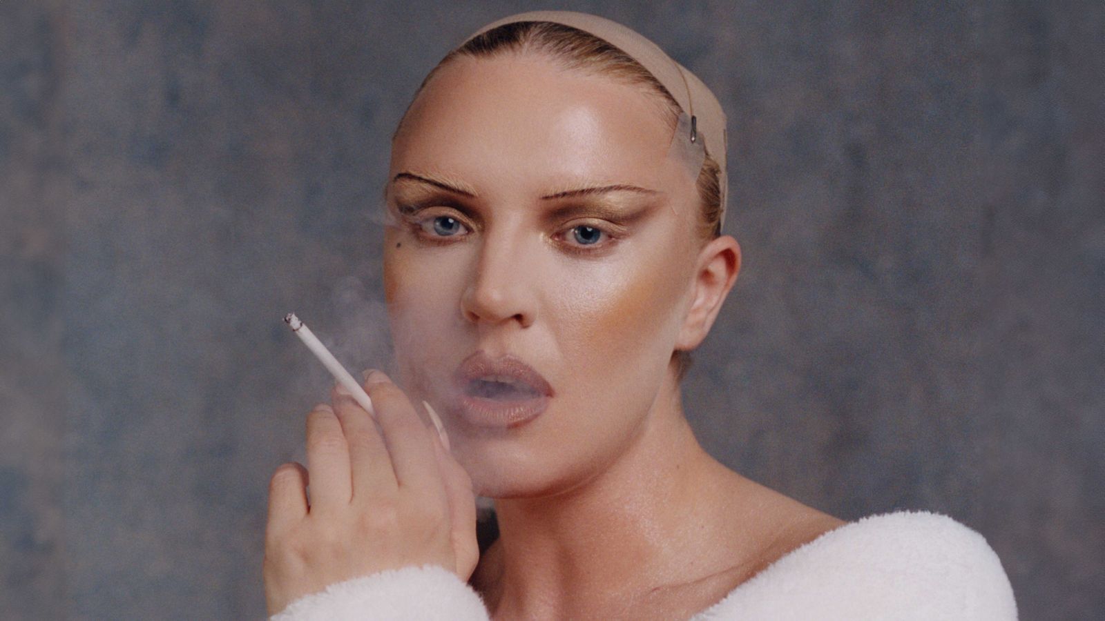 woman smoking