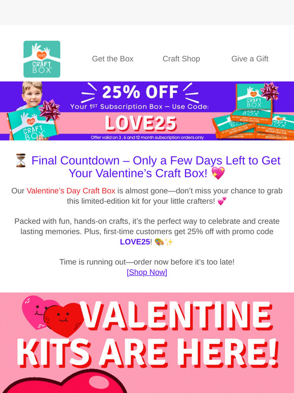 ⏳ Final Countdown! Only a Few Days Left to Order! 💌