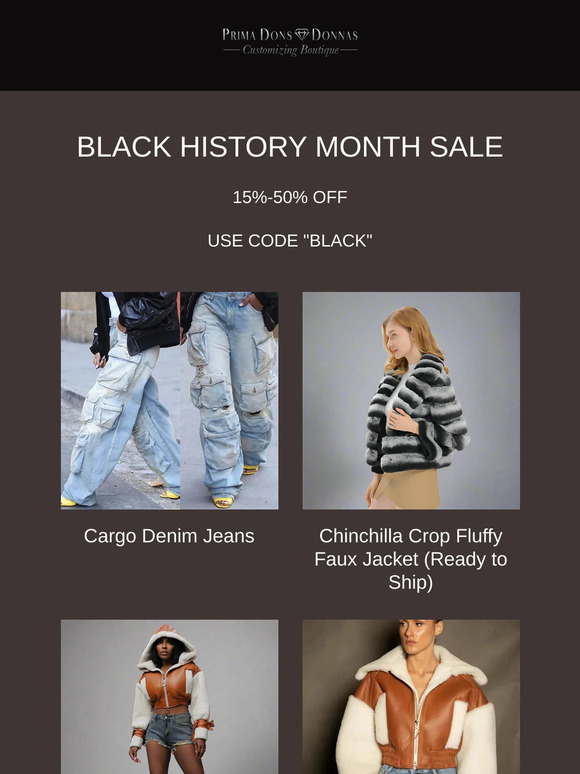 BLACK HISTORY SALES