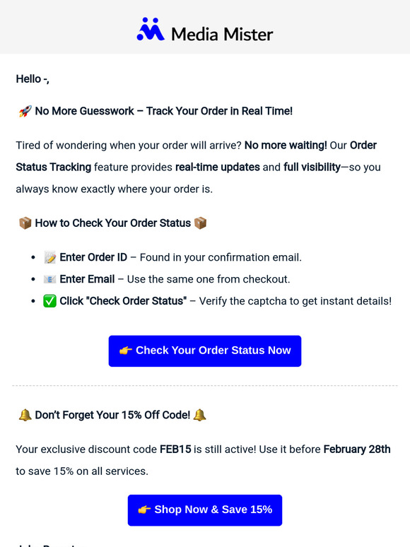 👋 Say Goodbye to Order Uncertainty