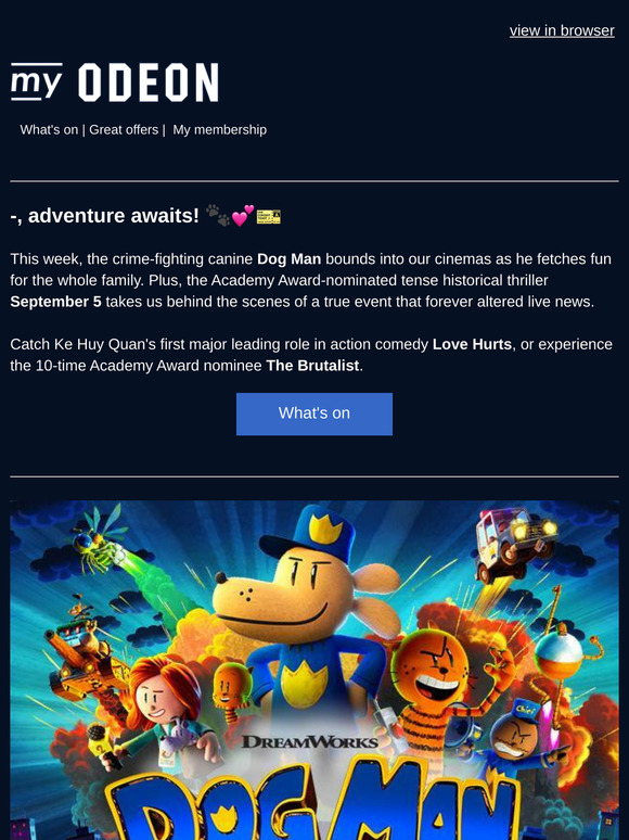 What's new at ODEON