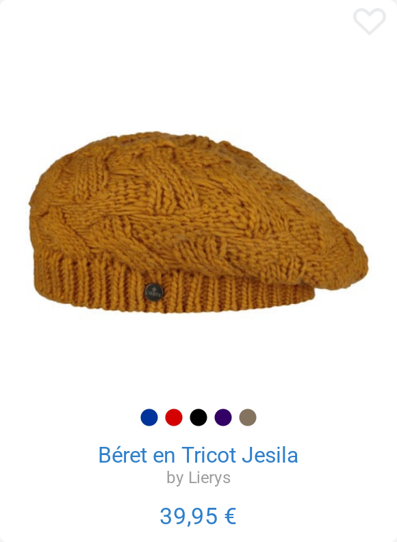 Béret en Tricot Jesila by Lierys