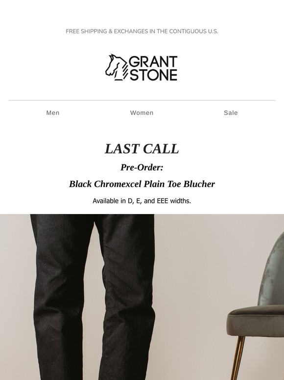 Don't Miss Out: Blucher Pre-Order Last Call