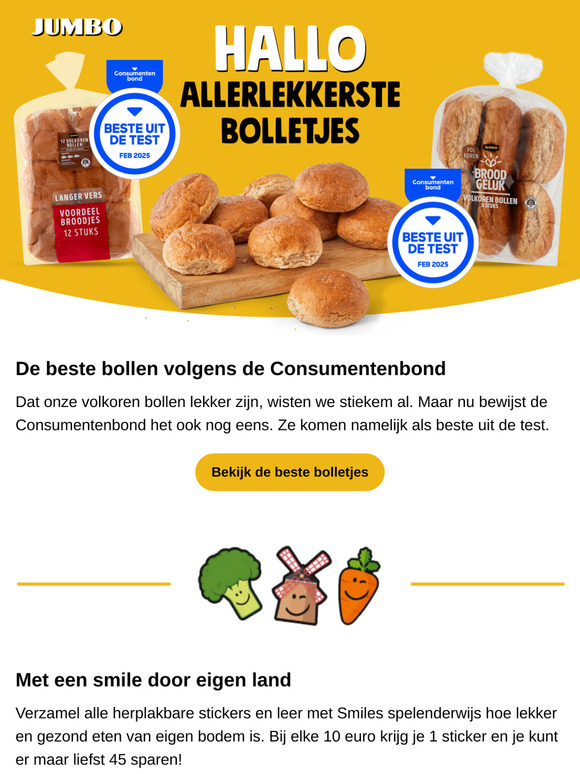 Consumentenbond: bolletjes Jumbo best getest!