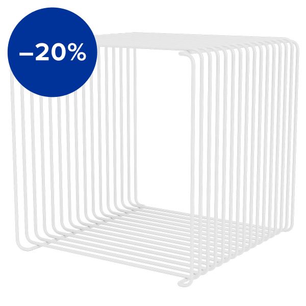 Panton Wire Single module, depth 34,8 cm, 38 Snow