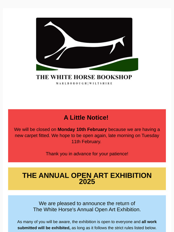 Important Notice & The Annual Open Art Exhibition 2025