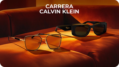 CALVIN KLEIN, FERRAGAMO, CARRERA