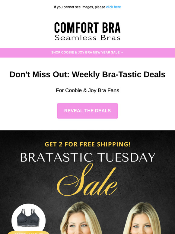 Bra-Tastic Valentine's Deals Inside 💕