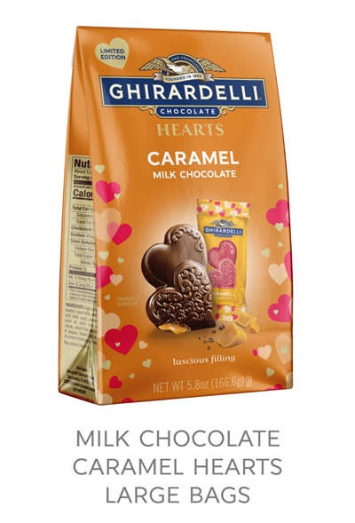 Milk Chocolate Caramel Hearts