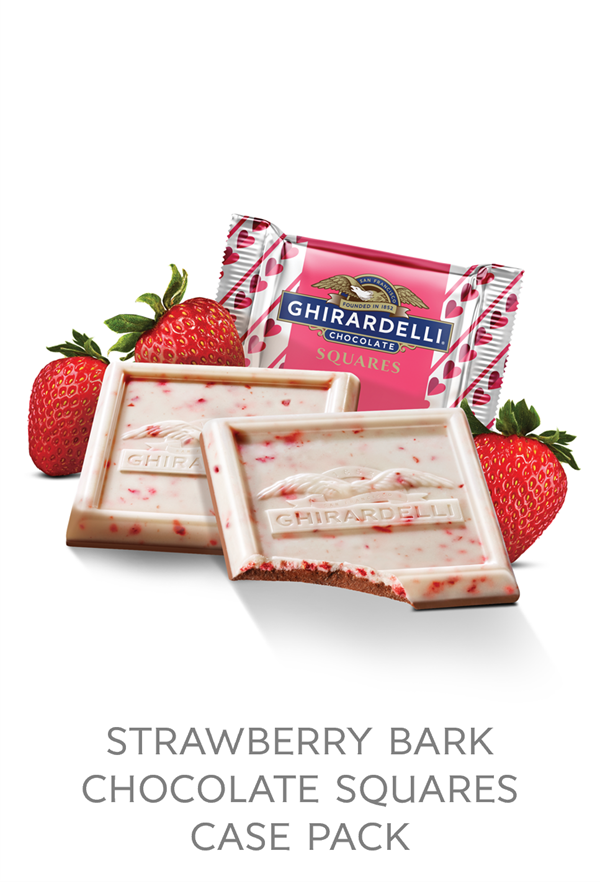 Strawberry Bark Squares