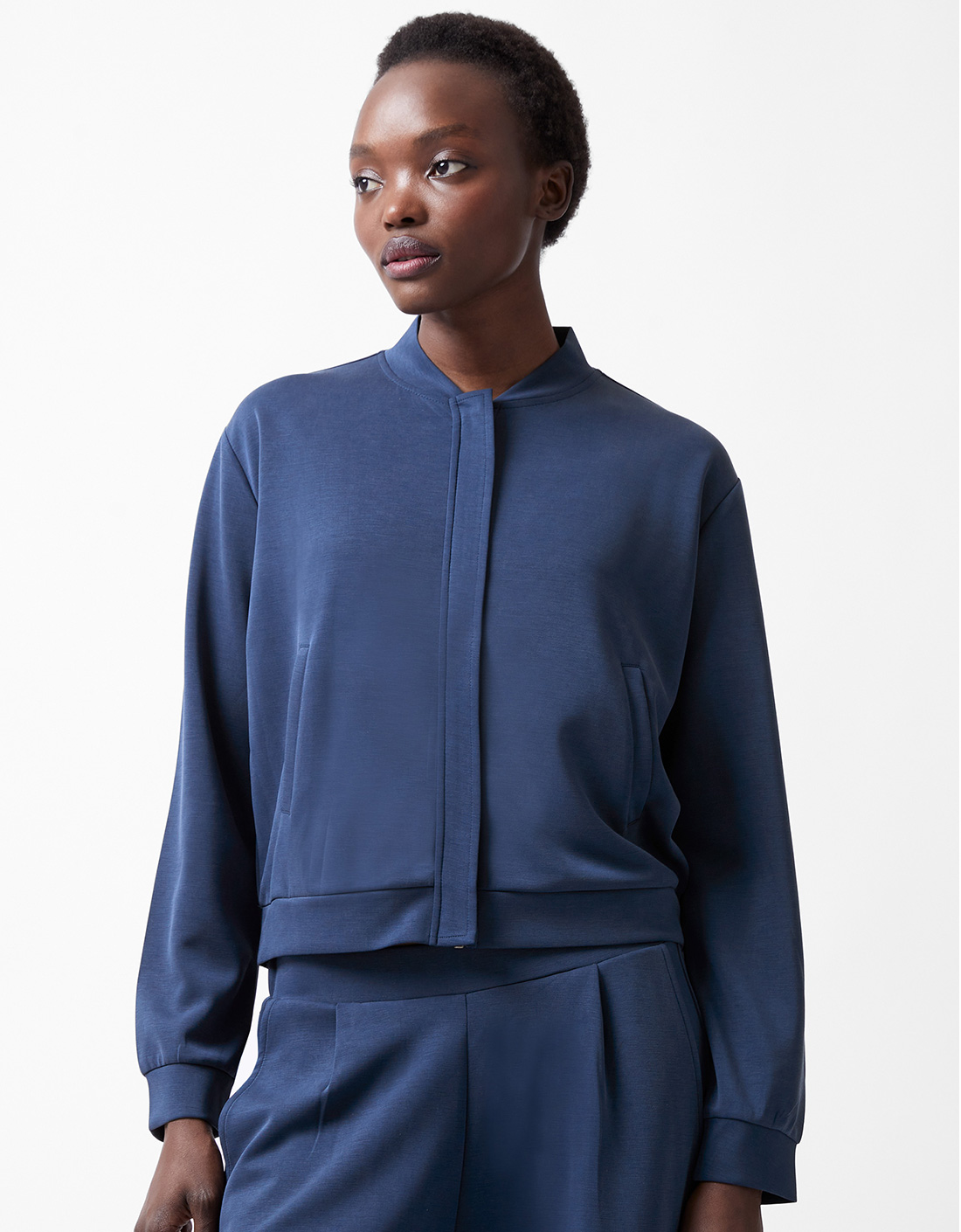 Wren Zip Through Bomber Jacket
