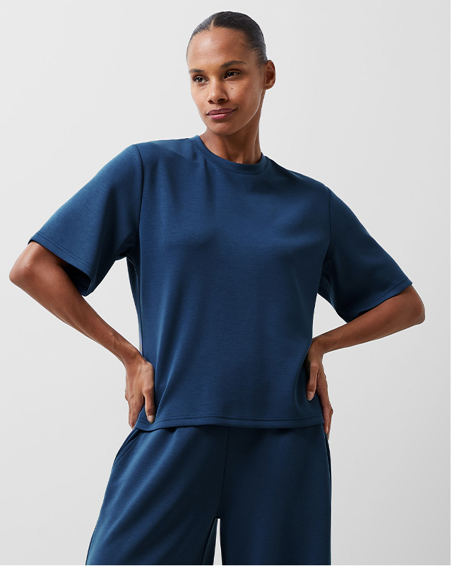 Wren Short Sleeve Pinched T-Shirt