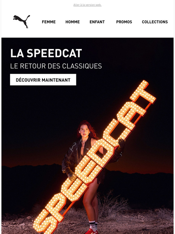 Voici des nouveaux coloris pour la Speedcat 🔥