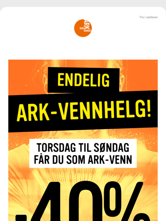 💥 40% rabatt på hele butikken | Kun i helgen