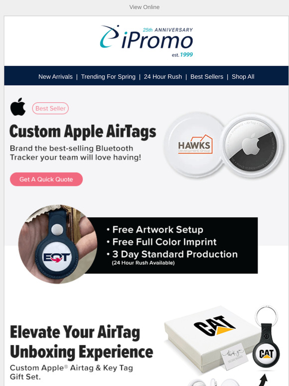 Your Logo, Everywhere: Custom Apple AirTags