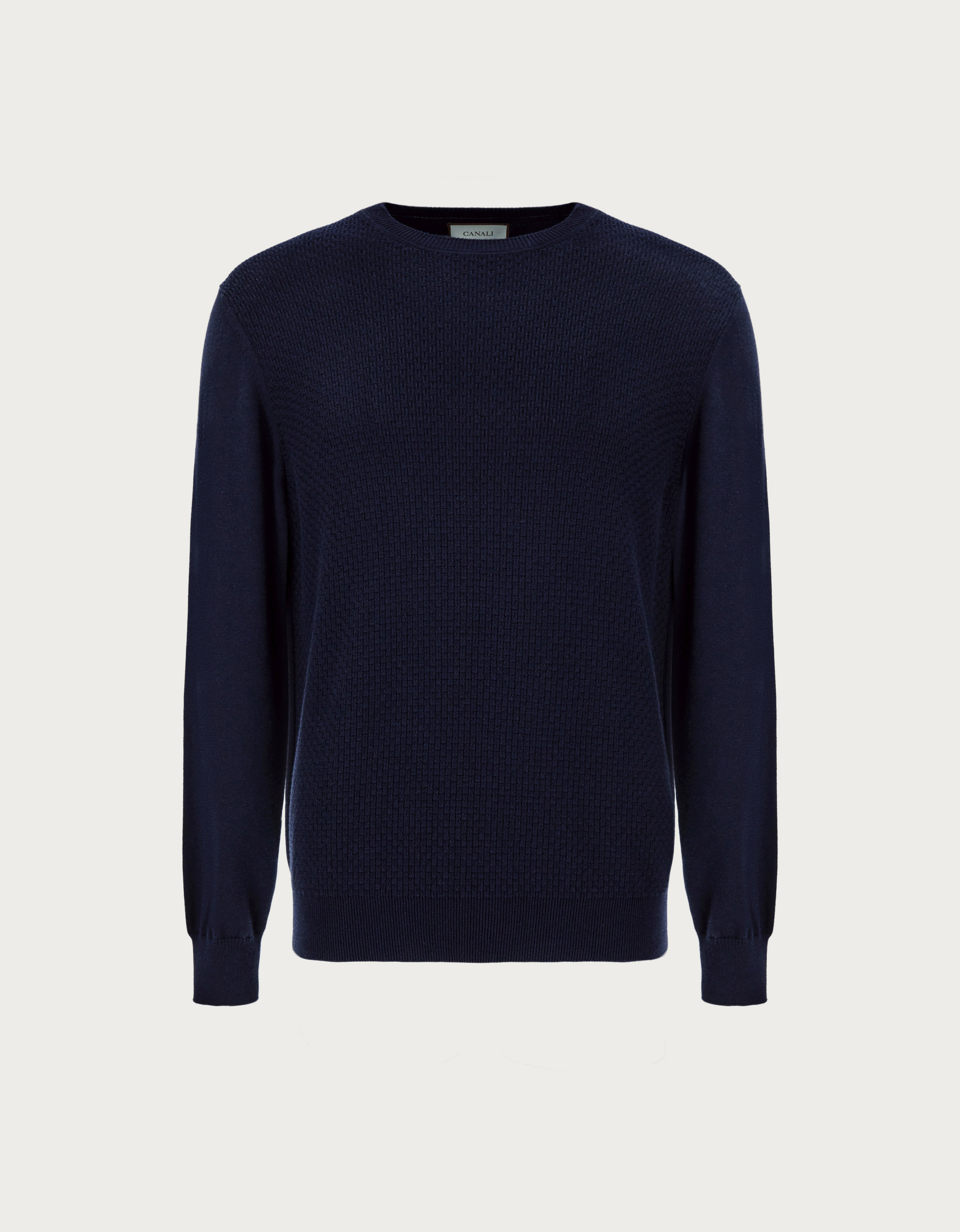 Men's crewneck in navy blend beech_C1069-MK02267-301