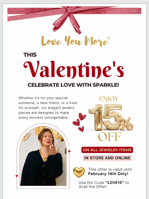 Hurry Up! Valentine's Day is Around The Corner 💖