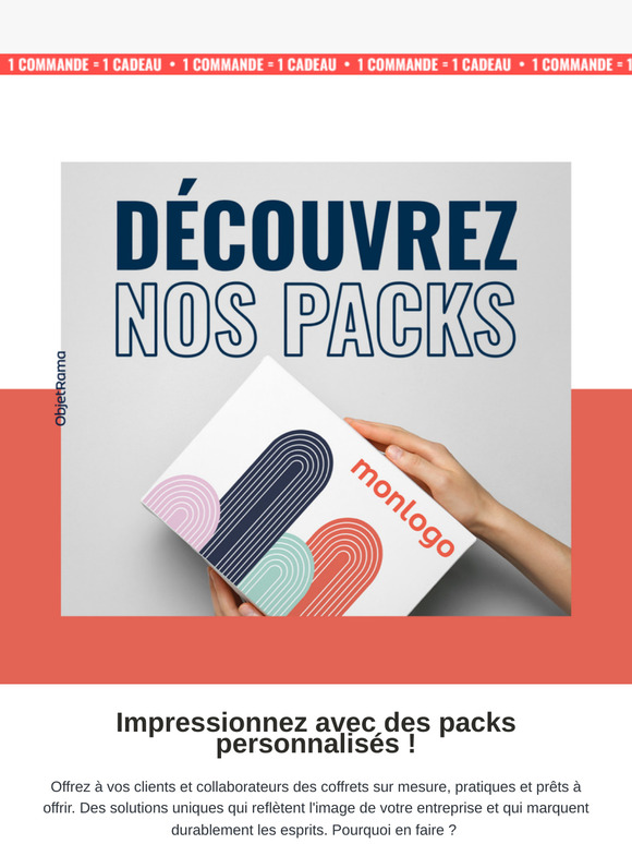 Proposez des packs personnalisés adaptés à toutes les envies !