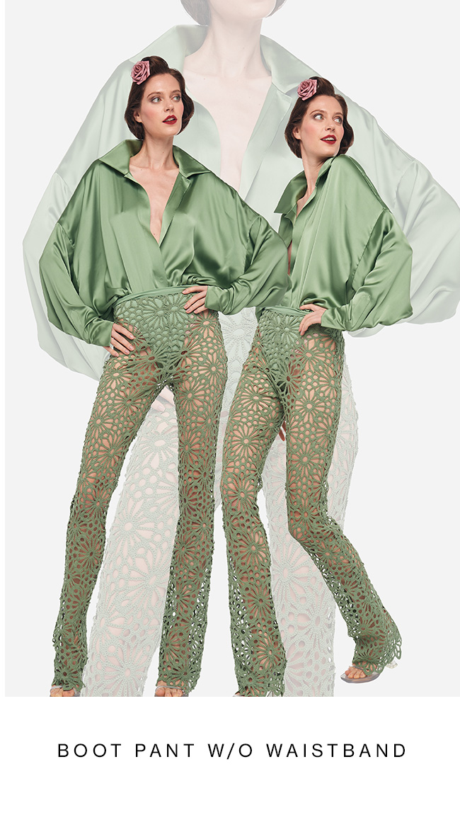 BOOT PANT W/O WAISTBAND
