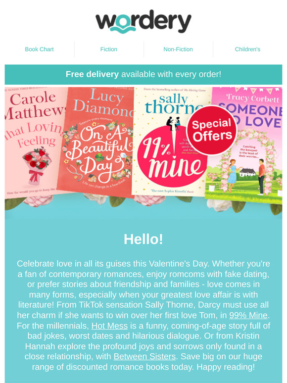Celebrate love, friendship and romance