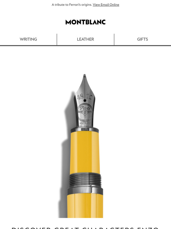 Discover Great Characters Enzo Ferrari Special Edition Giallo Modena