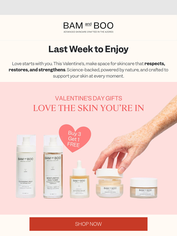 Celebrate Love 💌 Skincare Savings Inside