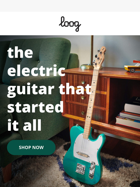 Your kid’s first electric guitar? Make it a 3-string Tele